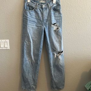 94’ baggy Levi’s, worn several times